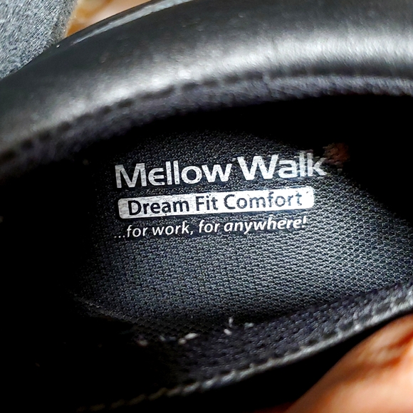 Mellow Walk Black Dressy Safety Shoes - Picture 10 of 10